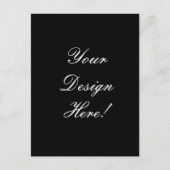 Jouw ontwerp hier! Aangepaste bruiloft aankondigin Aankondigingskaart (Voorkant)