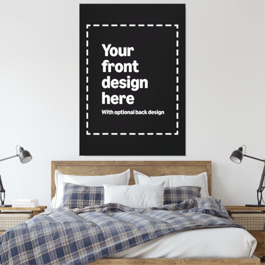 Jouw ontwerp hier canvas afdruk (Insitu (Slaapkamer))