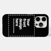 Jouw ontwerp hier Case-Mate iPhone case (Achterkant (horizontaal))