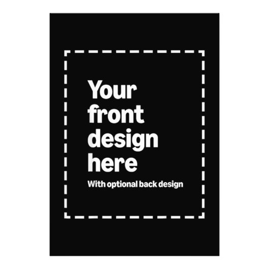 Jouw ontwerp hier foto afdruk (Voorkant)