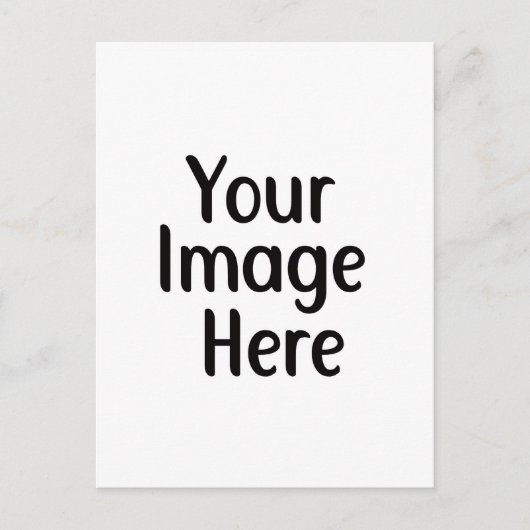 Jouw ontwerp hier gepersonaliseerd briefkaart (Voorkant)