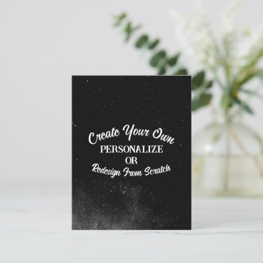 Jouw ontwerp hier - Maak je eigen RSVP Kaartje (Staand voorkant)