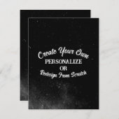 Jouw ontwerp hier - Maak je eigen RSVP Kaartje (Voorkant / Achterkant)