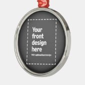 Jouw ontwerp hier metalen ornament (Links)