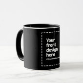 Jouw ontwerp hier mok (Voorkant links)