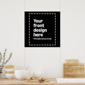 Jouw ontwerp hier poster (Keuken)
