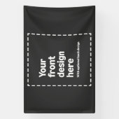 Jouw ontwerp hier spandoek (Verticaal)