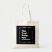 Jouw ontwerp hier tote bag (Voorkant)