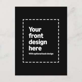 Jouw ontwerp hier uitnodiging briefkaart