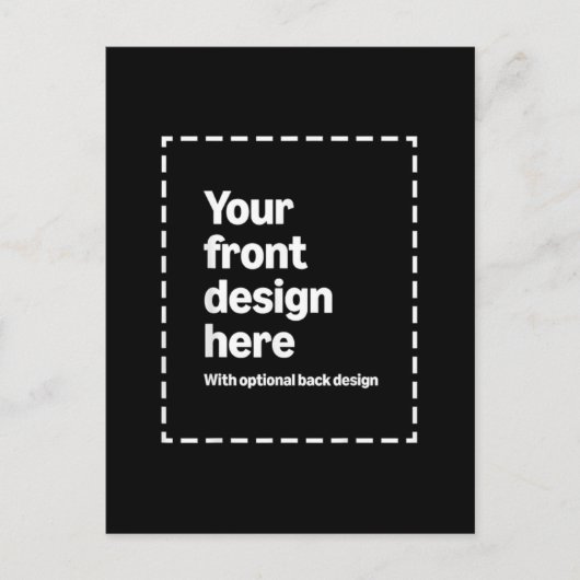 Jouw ontwerp hier uitnodiging briefkaart (Voorkant)