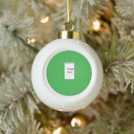 Jouw ontwerp keramische bal ornament