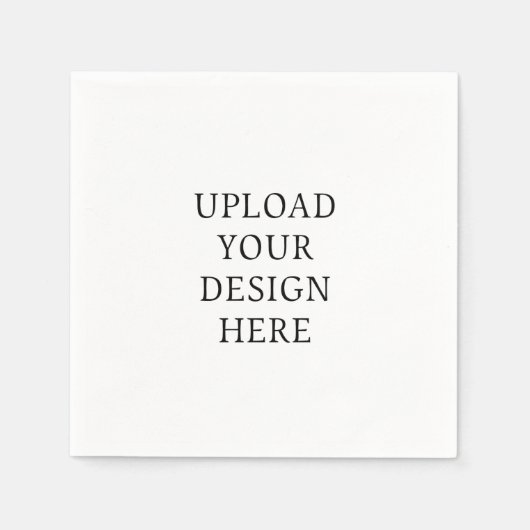 Jouw ontwerp uploaden Aangepaste gebeurtenis Servet (Voorkant)