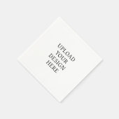Jouw ontwerp uploaden Aangepaste gebeurtenis Servet (Hoek)