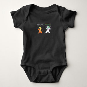 Jouw oom, mijn oom Unicorn Gift Funny Romper