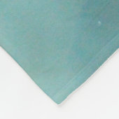 Jouw Otter Half Brown River Otter zwemmen Fleece Deken (Hoek)