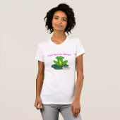 Jouw Pad of de Mijne - Dames Wit T-shirt (Voorkant volledig)