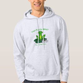 Jouw Pad of de Mijne - Heren Lichtgrijs Hoodie