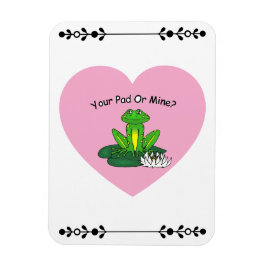 Jouw Pad Of De Mijne? Valentijnsdag Magneet