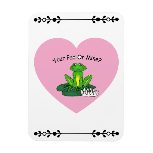 Jouw Pad Of De Mijne? Valentijnsdag Magneet (Verticaal)