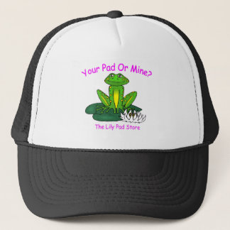 Jouw Pad of de mijne - Zwart/Roze - Trucker Pet