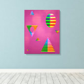 Jouw Pasen Aanwezigheid Canvas Afdruk (Insitu (Houten vloer))