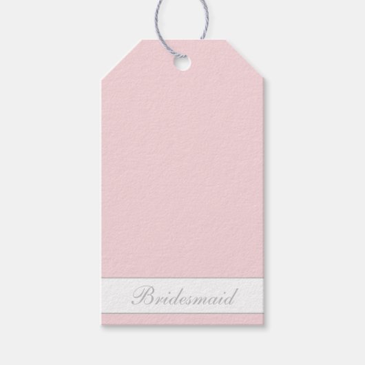 Jouw persoonlijke bruidsmeisje cadeaulabel (Voorkant)