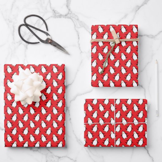 JOUW PERSOONLIJKE PINGUÏN INPAKPAPIER VEL (Voorkant)
