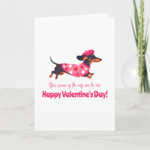 Jouw piemel is de enige voor mij Valentijnsdag Kaart