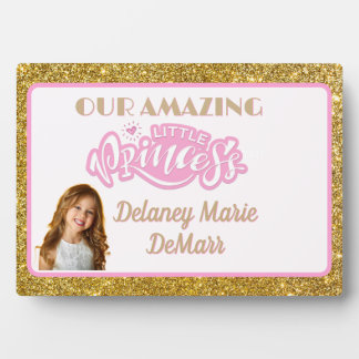 Jouw Prinses! Leuk fotobord voor op tafel Fotoplaat
