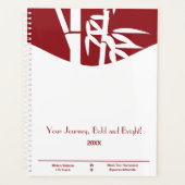 Jouw reis, Bold en Bright Life Coach Wekelijks Planner (Voorkant)