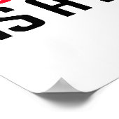 Jouw Religie is een keuze en Wetenschap is een fei Poster (Hoek)