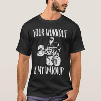 Jouw resultaat is mijn warmte-opruiming Bodybuildi T-shirt