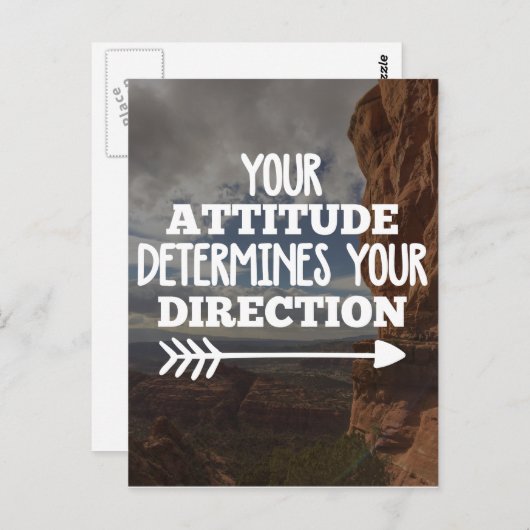 Jouw richting briefkaart (Voorkant / Achterkant)