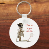Jouw Risk Badminton Pirate Sleutelhanger (Voorkant)