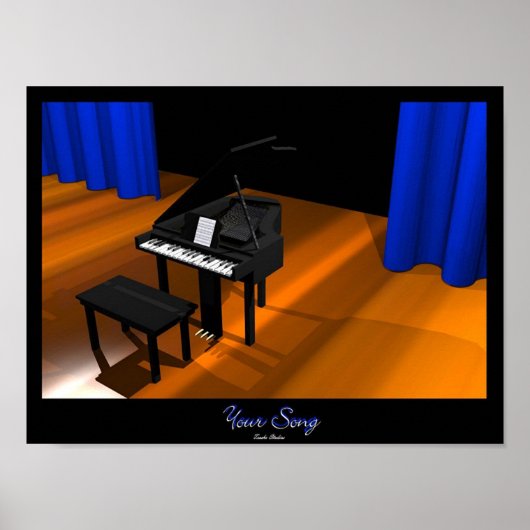 Jouw Song Poster (Voorkant)