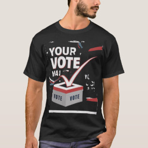Jouw stem is belangrijk t-shirt