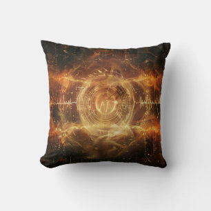 Jouw stem is een Sigil - Mystieke Frequentie Kunst Kussen