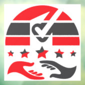 Jouw stem is jouw stem raamsticker (Vel 3)