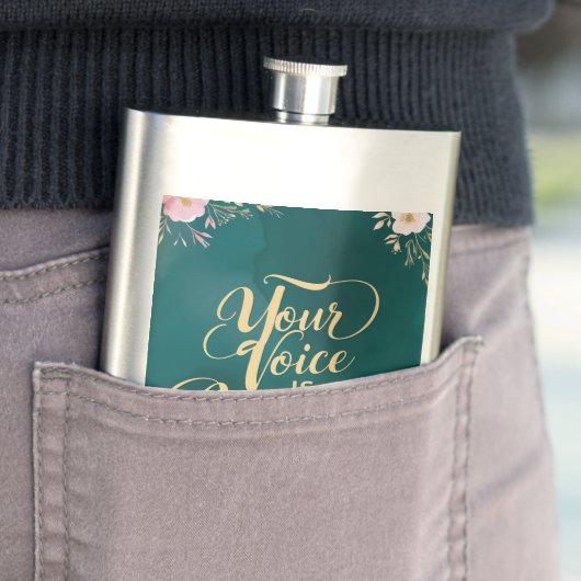Jouw stem is uniek flacon (Voorbeeld)