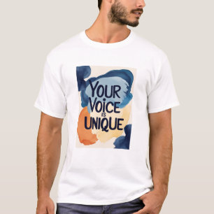 Jouw Stem Is Uniek optie 2 T-shirt