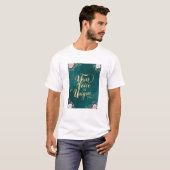 Jouw stem is uniek t-shirt (Voorkant volledig)
