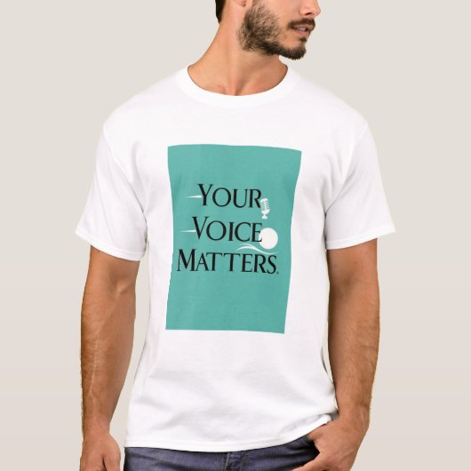 Jouw stem telt optie 2 t-shirt (Voorkant)