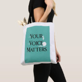 Jouw stem telt optie 2 tote bag (Dichtbij)