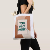 Jouw stem telt optie 3 tote bag (Dichtbij)