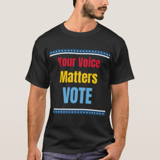 Jouw Stem Telt Stem T-shirt