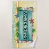 Jouw Strand Strandlaken (Voorkant)