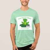 Jouw Stulp of de Mijne - Heren Lichtgroen Tri-Blend Shirt (Voorkant)