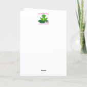 Jouw Stulp Of De Mijne? Valentijnskaart Kaart (Achterkant)