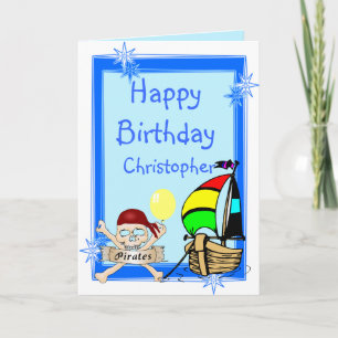 Jouw tekst Birthday toevoegen Kaart