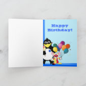 Jouw tekst Birthday toevoegen Kaart (Binnen)